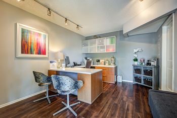 Welcoming leasing office at 1750 on first in simi valley, california